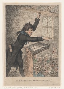 Een Essay over het Sublieme & Mooie, 10 april 1792