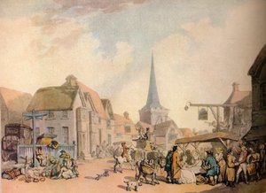 Een oud Engels dorpsgezicht