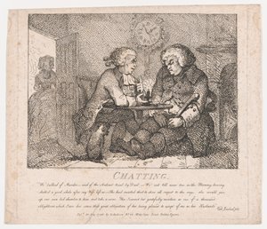 Pratende schilderachtige schoonheden van Boswell, deel de eerste, 30 mei 1786 door Thomas Rowlandson