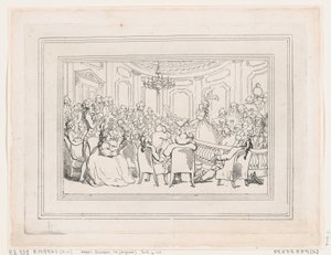 Comforts of Bath, plaat 2 door Thomas Rowlandson