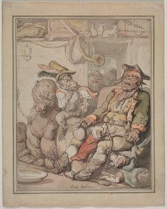 Vergelijkende Anatomie Studie door Thomas Rowlandson