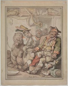 Vergelijkende Anatomie Studie door Thomas Rowlandson