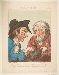 Compassion Le Brun Travested, of Karikaturen van de Passies