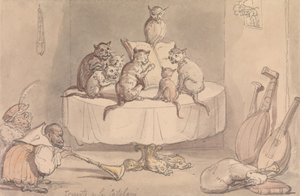 Concert in de Catalani door Thomas Rowlandson