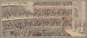 Covent Garden Theatre, 1792 door Thomas Rowlandson
