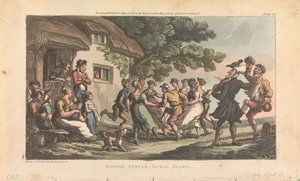 Doctor Syntax, Plattelandssporten, uit *De reis van Doctor Syntax op zoek naar het schilderachtige*