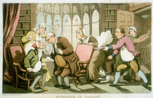 Dr. Syntax in gevaar, 1820 door Thomas Rowlandson