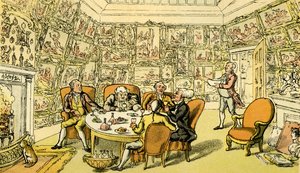 Dr. Syntax met mijnheer door Thomas Rowlandson