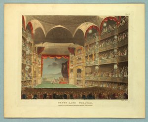 Drury Lane Theater uit Ackermann