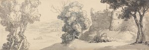Dudley Castle door Thomas Rowlandson