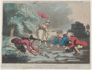 Kikkerjacht, 20 april 1790 door Thomas Rowlandson