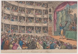 Frontispice, uit A Lecture on Heads door George Alexander Stevens, april 1808