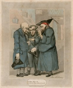 Krijg nog steeds geld door Thomas Rowlandson