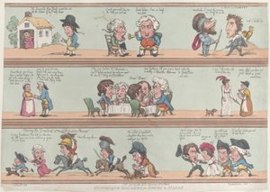 Groteque randen voor kamers en hallen, [20 november 1800], herdruk