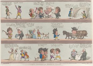 Groteske randen voor kamers en hallen, [20 oktober 1800], herdruk