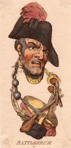 Hoofden: Battleorum door Thomas Rowlandson