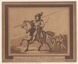 Henry Munro, leider van de Ierse opstandelingen door Thomas Rowlandson