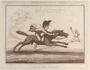Paardprestaties, schets 11: Een landmeter!!, 1 augustus 1799