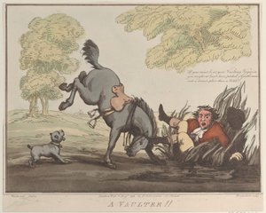 Paardprestaties, schets 12: Een voltigeur!!, 1 augustus 1799