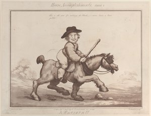 Paardenprestaties, schets 2: Een stratenmaker!!, 1 augustus 1799