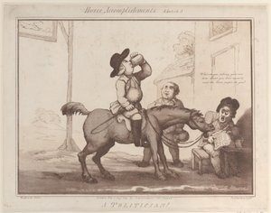 Paardenvaardigheden, schets 5: Een politicus, 1 augustus 1799