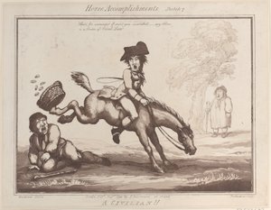 Paardenvaardigheden, Schets 7: Een Burger !!, 1 augustus 1799