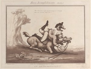 Paardenprestaties, Schets 8: Een rekenmeester!!, 1 augustus 1799