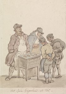 Pittige peperkoek, helemaal pittig door Thomas Rowlandson