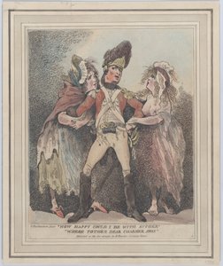 Hoe gelukkig zou ik kunnen zijn met de een, als de andere dierbare charmeur weg was, [1784]