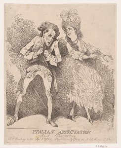 Italiaanse Affectatie, Echte Karakters, 1 september 1780