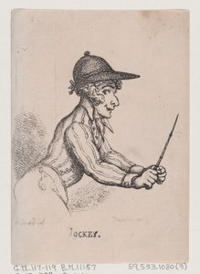 Jockey door Thomas Rowlandson