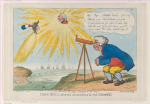 John Bull Maakt Waarnemingen over de Komeet