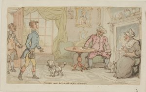 Johnny Veilig Terug Naar Zijn Mamma door Thomas Rowlandson