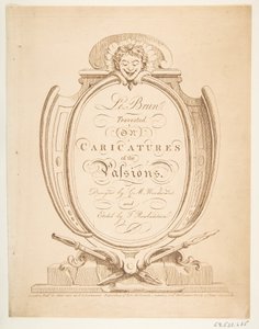 Le Brun Travested, of Karikaturen van de Passies, januari-februari 1800