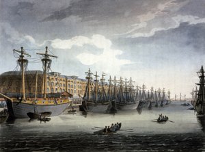 Londen, Rivier de Theems en de dokken