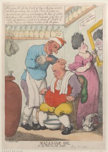 Macassar Olie, een olieachtige puff voor zachte hoofden, 15 maart 1814