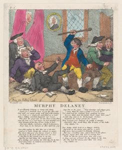 Murphy Delaney, 15 juni 1807 door Thomas Rowlandson