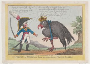 Napoleon De Kleine in Woede met Zijn Grote Franse Adelaar!!, 20 september 1808