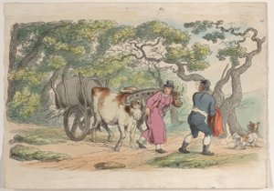 Plaat 40, uit Wereld in Miniatuur, 1816 door Thomas Rowlandson