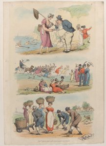Plaat 8, uit Wereld in Miniatuur, 1816 door Thomas Rowlandson