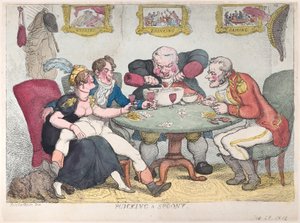 Een Naïeve Plukken door Thomas Rowlandson