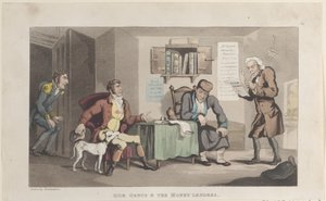 Quae Genus & De Geldschieters, uit De Geschiedenis van Johnny Quae Genus, De L..., 1 september 1821