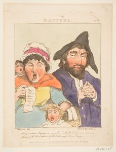 Rapture Le Brun Travested, of Karikaturen van de Passies
