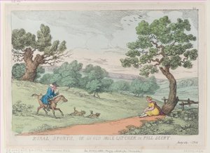 Plattelandsporten, of een oude molvanger in volle geur, [1811], herdruk
