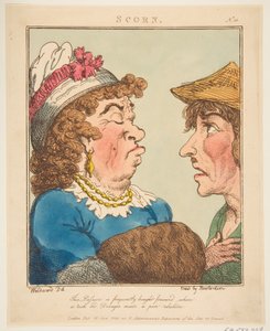 Minachting Le Brun Travested, of Karikaturen van de Passies, 21 januari 1800