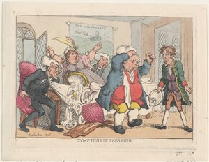 Symptomen van verstikking, 1806, uitgegeven 25 augustus 1808