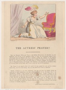 Het gebed van de actrice, 10 augustus 1801