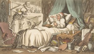 Het testament van de antiquair, The English Dance of Death, plaat 2, april 1, 1814