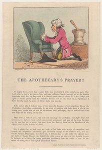Het Gebed van de Apotheker!!, 30 juli 1801
