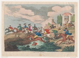 De stadjacht, ca. 1810